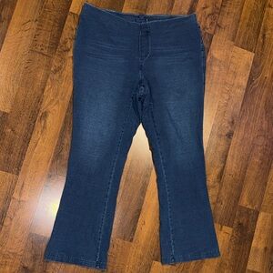 Pure Jill Indigo Women's Dark Blue Stretch Cotton “Jeans” size 1X